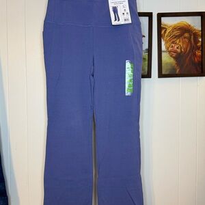RBX Blue Boot Cut Flare Pants Stylish Comfortable Fit